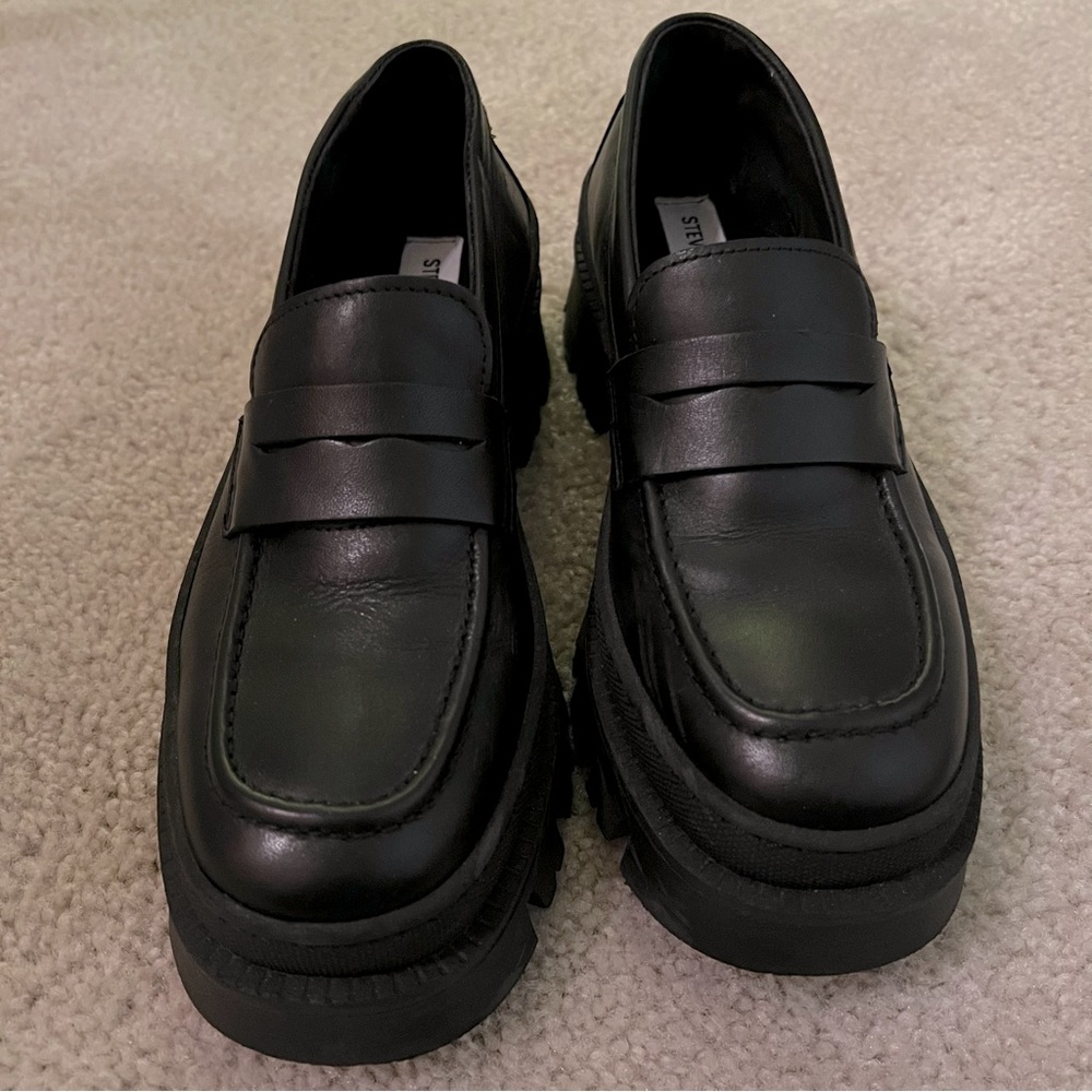 black shoes